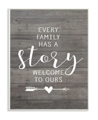 Stupell Industries Every Family Has A Story Wall Art Collection