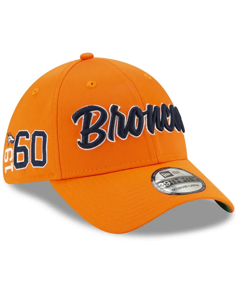 : New Era Men's Orange Denver Broncos Identity 59FIFTY