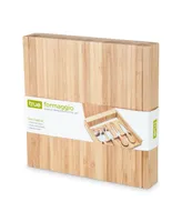 True Formaggio Bamboo Cheese Board Tool Set- 5 Piece