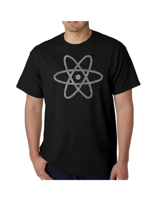 La Pop Art Men's Word T-Shirt - Atom