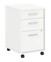 Kathy Ireland Office by Bush Furniture Method 3 Drawer Mobile File Cabinet - Assembled