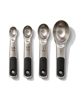 Oxo Good Grips Set of 4 Stainless Steel Magnetic Measuring Spoons