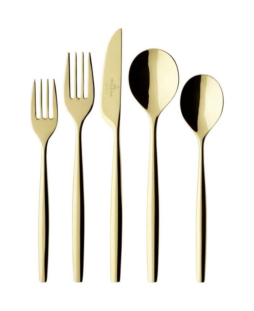 Villeroy & Boch Metro Chic Dor Flatware 5 Piece Place Setting