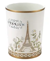 Avanti Paris Botanique Hand Painted Resin Wastebasket