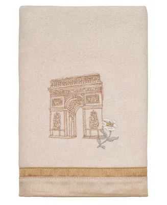 Avanti Paris Botanique Embroidered Cotton Hand Towel, 16" x 30"