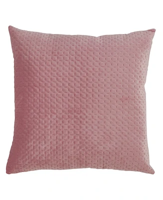 Saro Lifestyle Pinsonic Velvet Decorative Pillow, 18" x