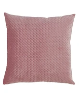 Saro Lifestyle Pinsonic Velvet Decorative Pillow, 18" x
