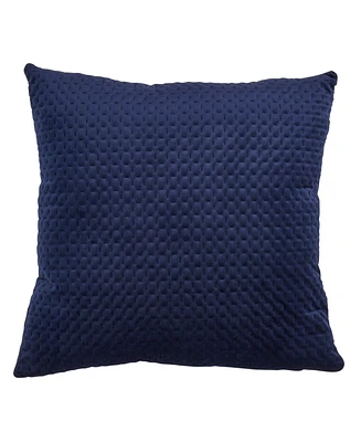 Saro Lifestyle Pinsonic Velvet Decorative Pillow, 18" x