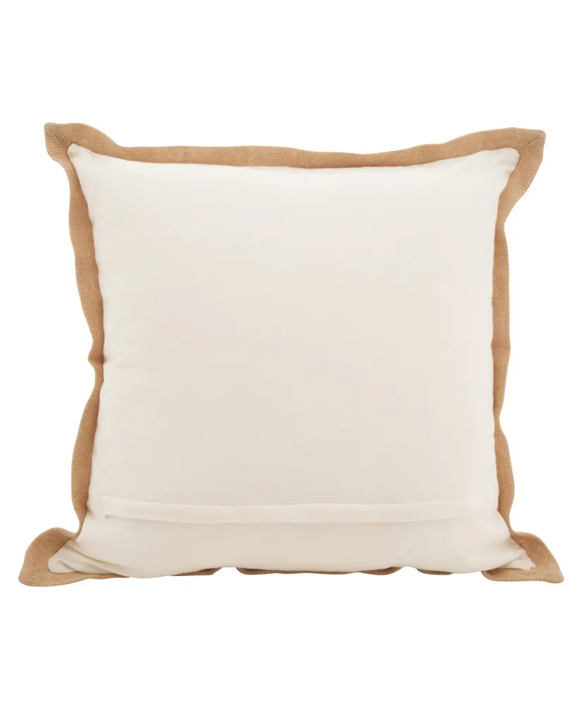Saro Lifestyle Go Fish Decorative Pillow, 20" x 20"