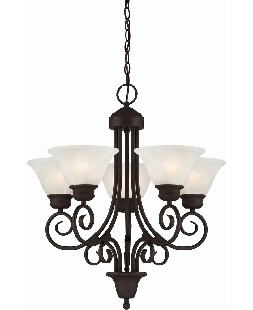 Volume Lighting Troy 5-Light Hanging Chandelier