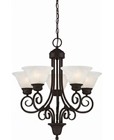 Volume Lighting Troy 5-Light Hanging Chandelier