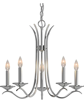 Volume Lighting Alesia 5-Light Hanging Chandelier