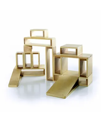 Guidecraft Mini Hollow Blocks - 16 Pieces Set