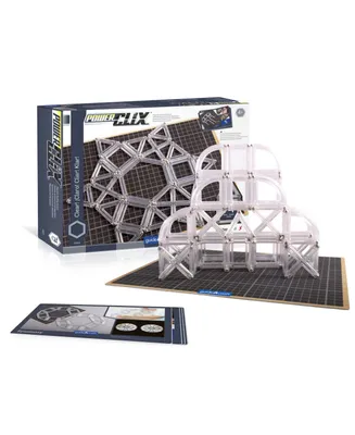 Guidecraft Power Clix Frames Clear - 74 Pieces Set - Multi