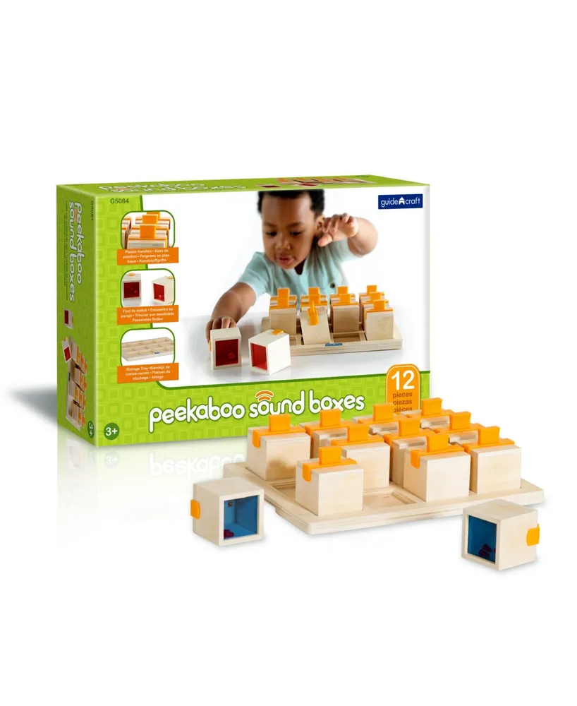 Guidecraft Peekaboo Sound Boxes - Multi