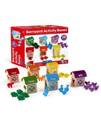 Guidecraft Barnyard Activity Boxes - Multi