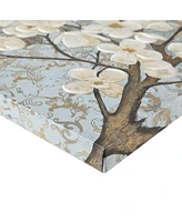 Madison Park Luminous Bloom Gold Foil Floral Hand Embellished Canvas Art