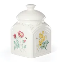 Lenox Butterfly Meadow 3 Pc. Canister Set, Created for Macy's - White Body With Butterfly Meadow Multi