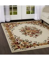 Global Rug Designs Vision VIS05 Ivory 7'8" x 10'4" Area Rug