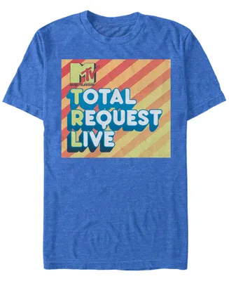 Mtv Men's Total Request Live Logo Short Sleeve T-Shirt