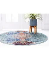 Bayshore Home Brio Bri6 Turquoise Area Rug Collection