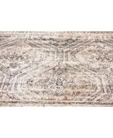 Bayshore Home Odette Ode5 Navy Blue Area Rug Collection