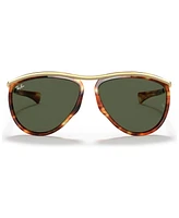 Ray-Ban Olympian Aviator Sunglasses, RB2219