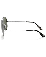 Ray-Ban Unisex Sunglasses, Aviator Large Metal RB3025