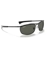 Ray-Ban Olympian I Deluxe Polarized Sunglasses, RB3119M 62