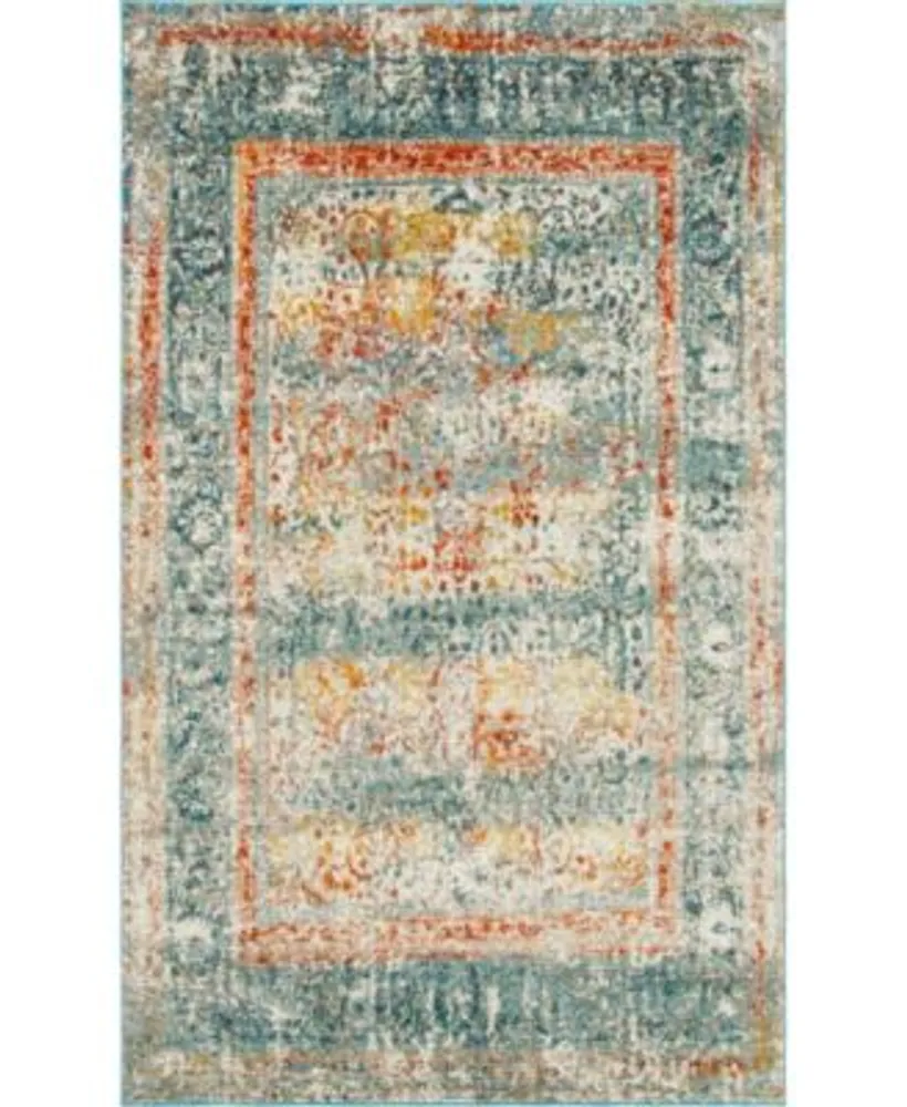 Bayshore Home Mishti Mis7 Blue Area Rug Collection