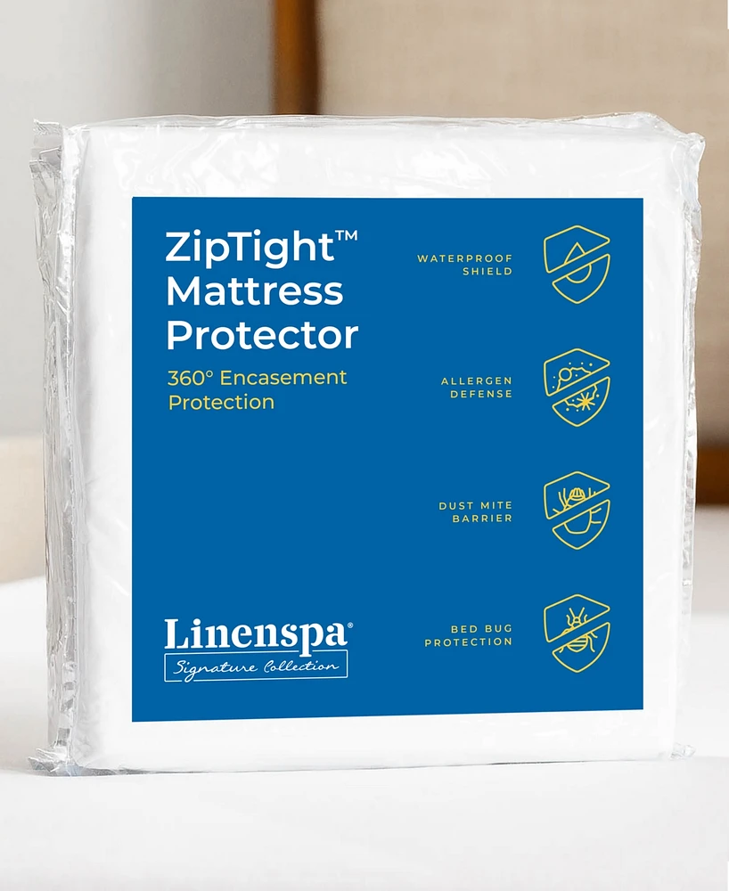 Linenspa Signature Collection ZipTight Encasement Mattress Protector