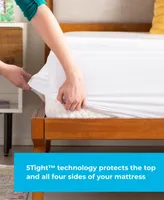Linenspa Signature Collection 5Tight Five-Sided Mattress Protector, Twin