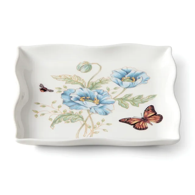 Woodland Butterfly Bamboo Bowl w/ Utensils Set (EB Exclusive