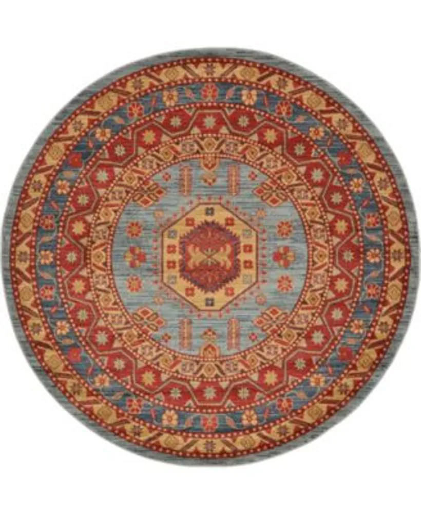 Bayshore Home Harik Har1 Light Blue Area Rug Collection