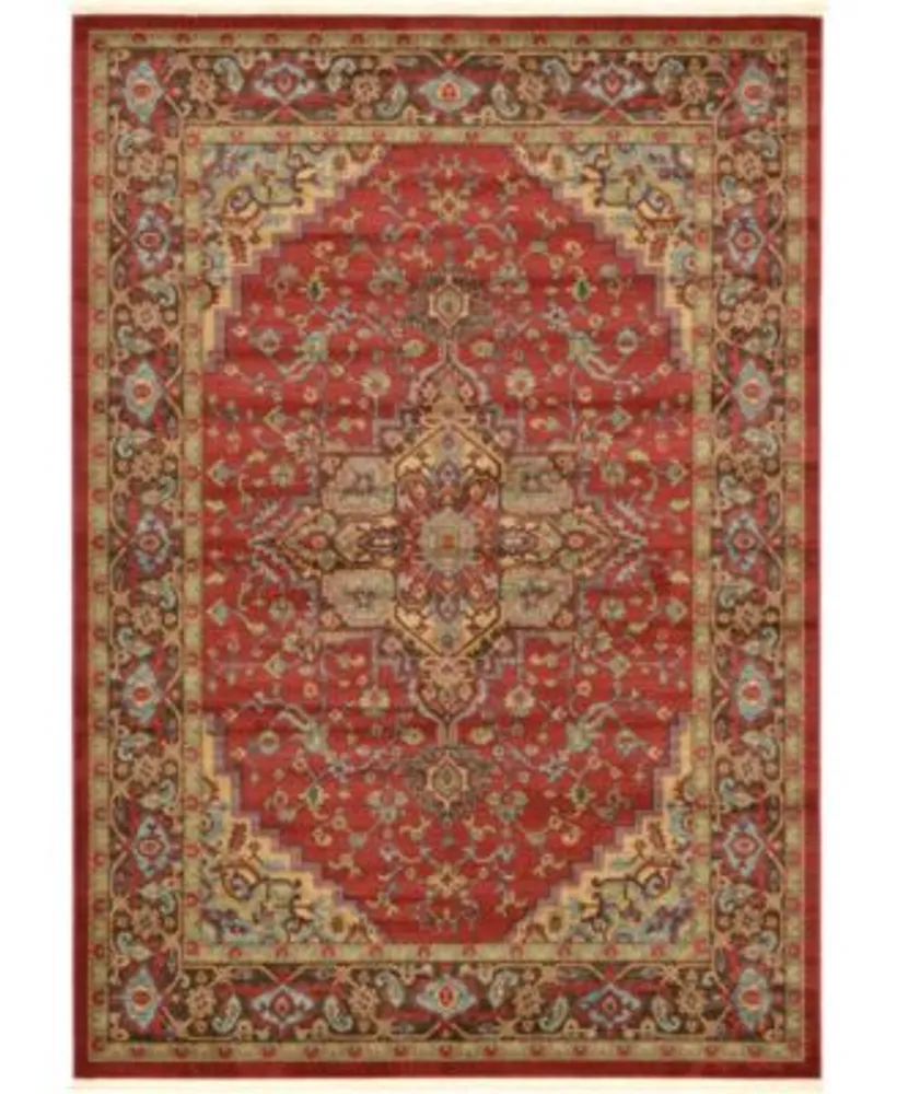 Bayshore Home Harik Har1 Red Area Rug Collection