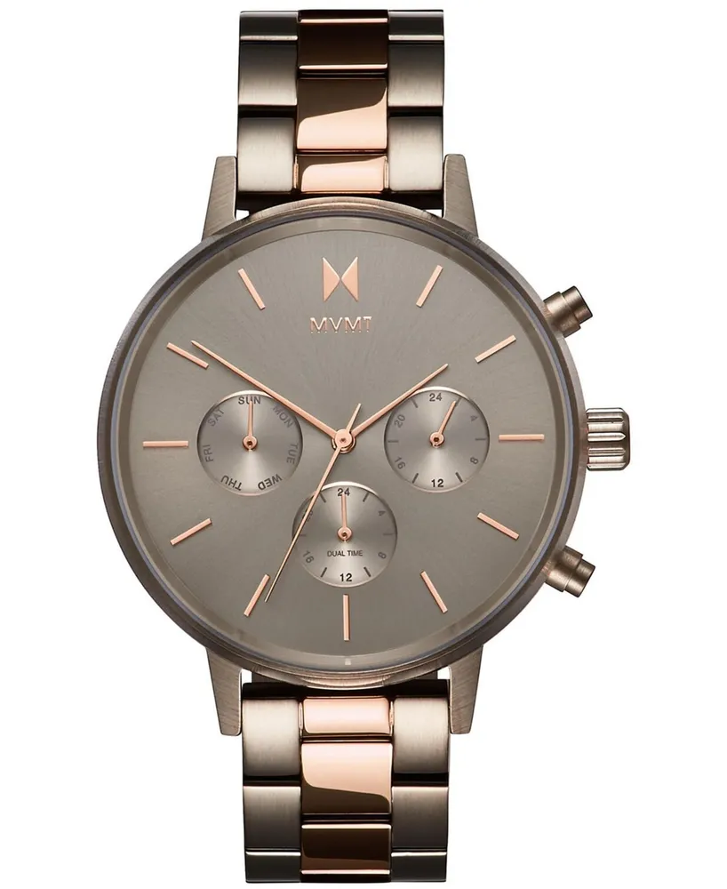 Mvmt Women's Nova Orion Titanium & Rose Gold-Tone Stainless Steel Bracelet Watch 38mm