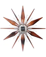 Infinity Instruments Starburst Wall Clock