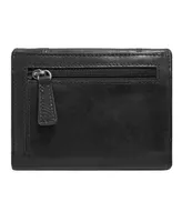 Mancini Casablanca Collection Rfid Secure Ladies Clutch Wallet