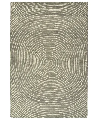 Kaleen Textura TXT01-75 Gray 5' x 7'9" Area Rug