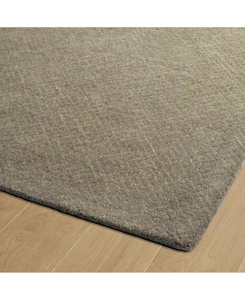 Kaleen Textura TXT06-75 Gray 2'6" x 8' Runner Rug