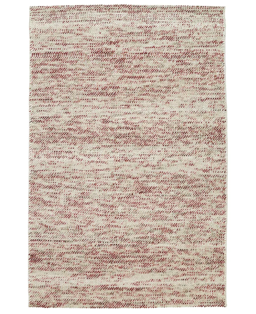 Kaleen Cord CRD01-58 Rose 3'6" x 5'6" Area Rug