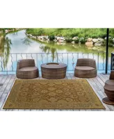 Kaleen Weathered WTR08-06 Brick 2' x 3' Outdoor Area Rug