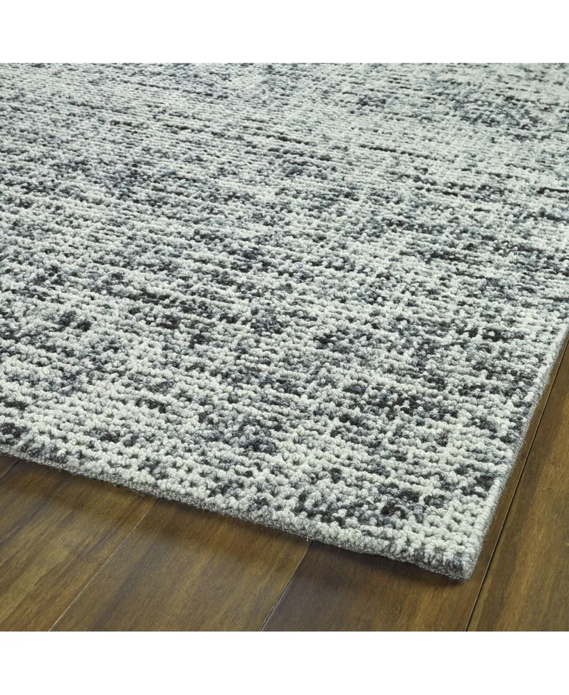 Kaleen Lucero LCO01-38 Charcoal 2'6" x 8' Runner Rug