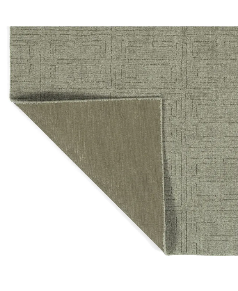 Kaleen Minkah MKH05-75 Gray 2' x 3' Outdoor Area Rug