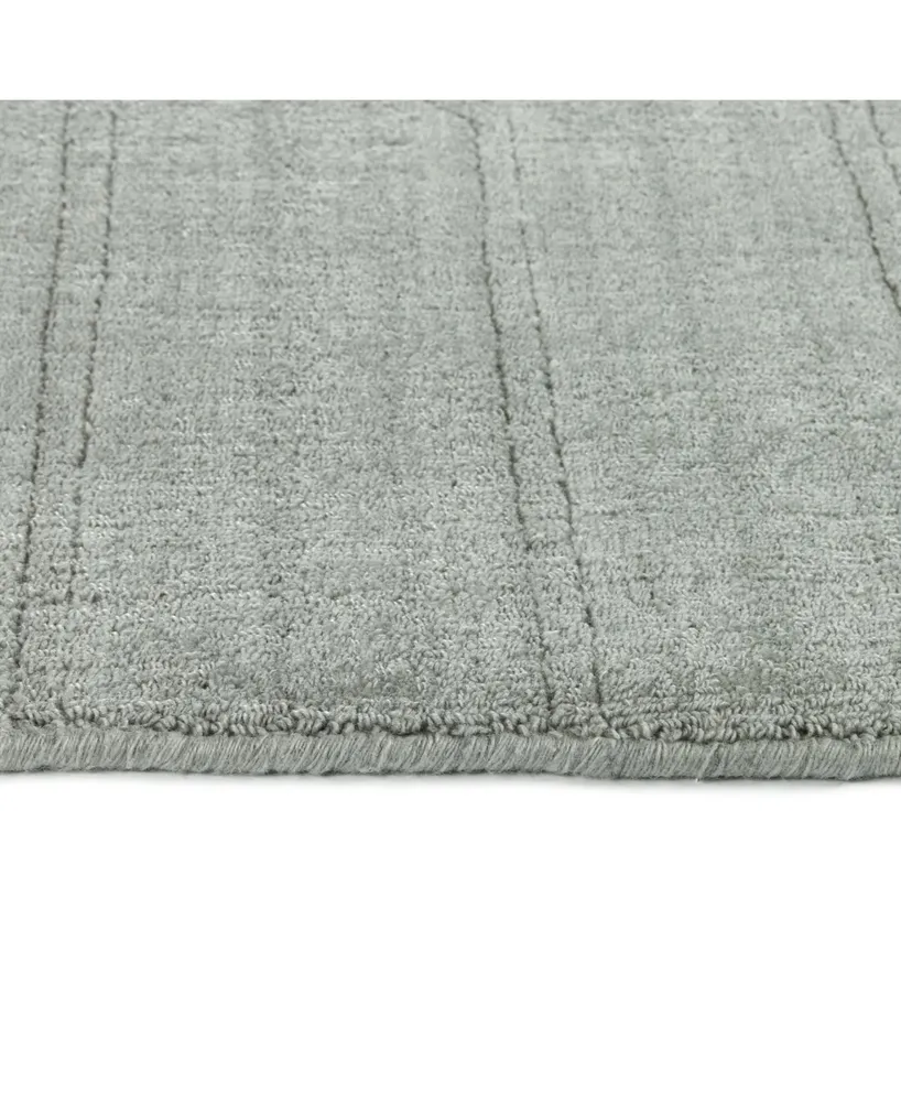 Kaleen Minkah MKH02-77 Silver 5' x 7' Outdoor Area Rug