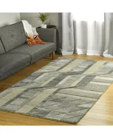 Kaleen Alzada ALZ02-49 Brown 5' x 7'9" Area Rug