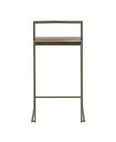 Fuji Wood Counter Stool, Set of 2