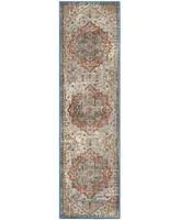 Orian Alexandria King Fisher Pale Blue Rug