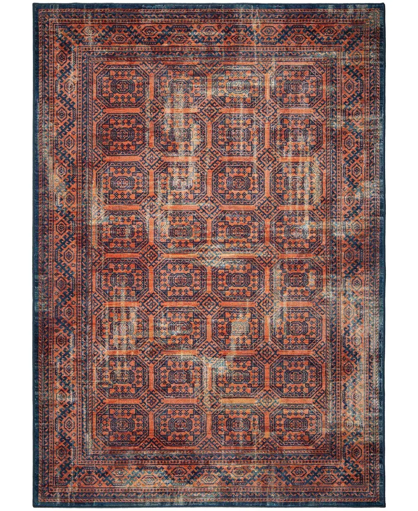 Orian Alexandria Northern Mashad Thatch Red 6'5" x 9'6" Area Rug