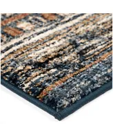 Orian Adagio Coastal Pier Indigo 5'1" x 7'6" Area Rug